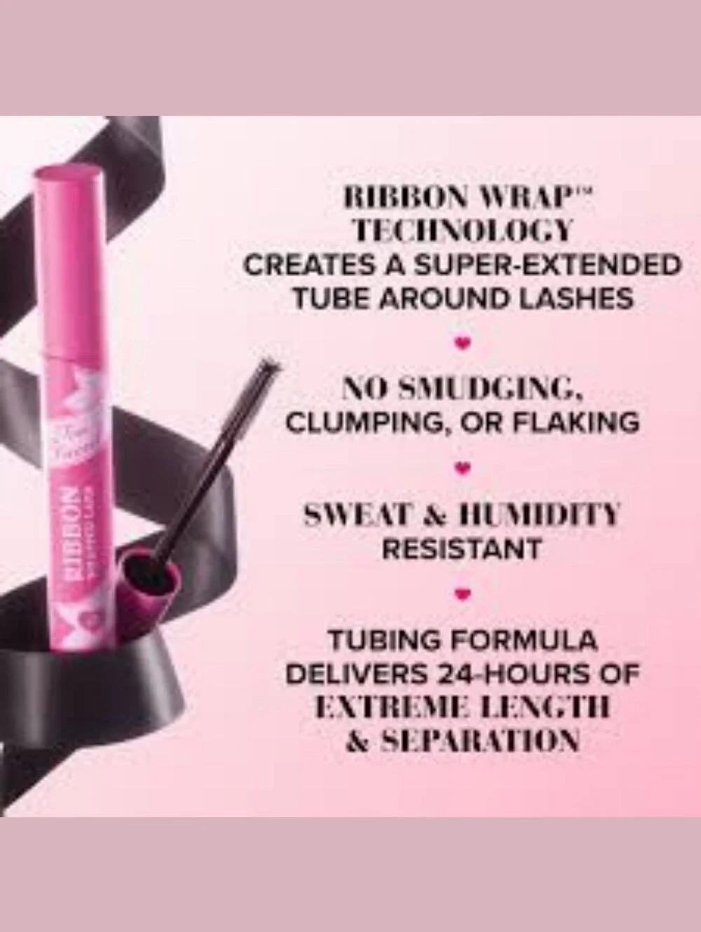Too Faced Ribbon Mascara Travel Duo - BLACK